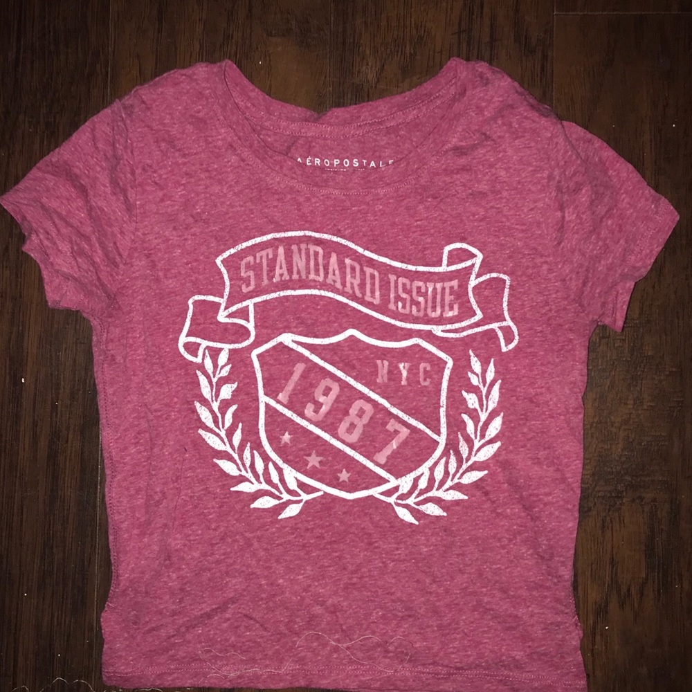 University style crop top